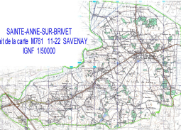 Carte IGNF de la commune