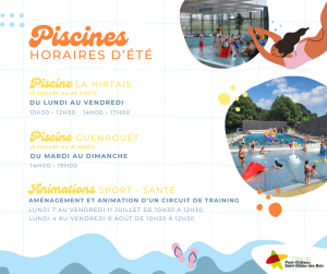 Horaires été